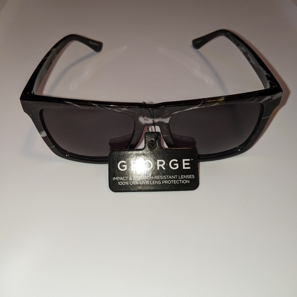 Nwt George black fashion sunglasses - Picture 9 of 10
